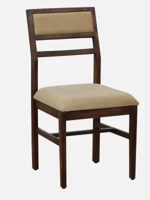 Zellige Solid Wood Dining Chair In Tubbaq Finish (Set Of 2)